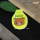 Reflective Fluo Yellow Bear Led Magnetic Clip